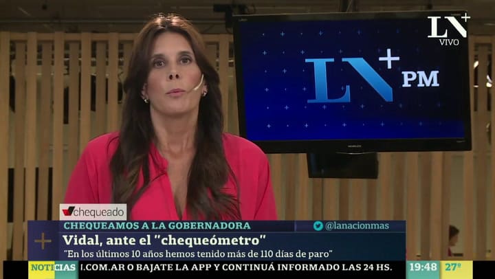 ¿Es cierta la afirmación de Vidal sobre 110 días sin clases en diez años?