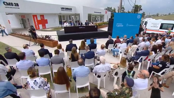 La respuesta de Alberto Fernández al reproche que le hicieron en Cardales