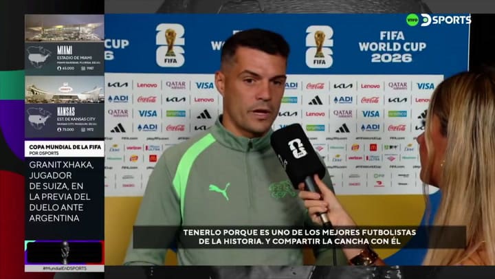 El jugador de Suiza que se refirió a Messi antes del partido