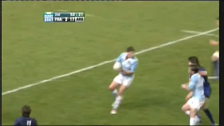 El inolvidable try de Federico Martín Aramburú