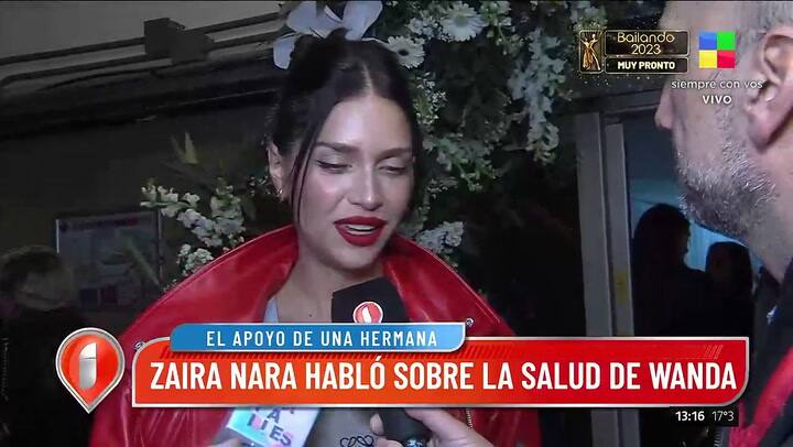Zaira Nara habló sobre el estado de salud de su hermana Wanda