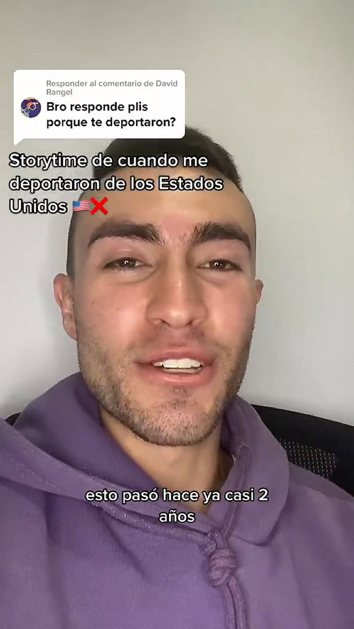Un tiktoker contó su experiencia de cómo fue deportado de EE.UU.