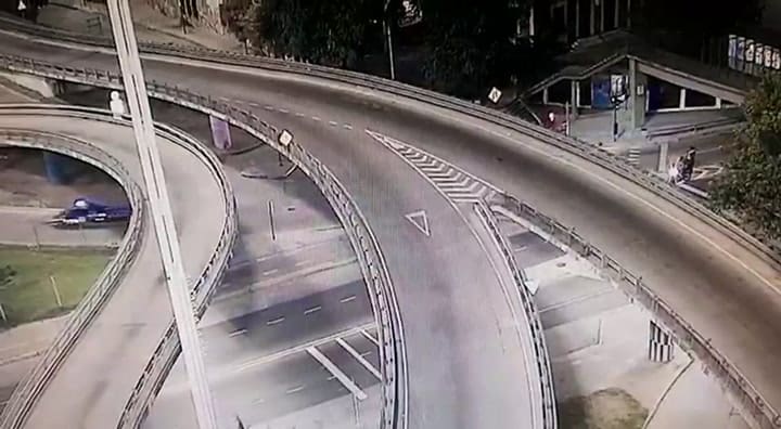 Manejaba borracho por la Gral. Paz