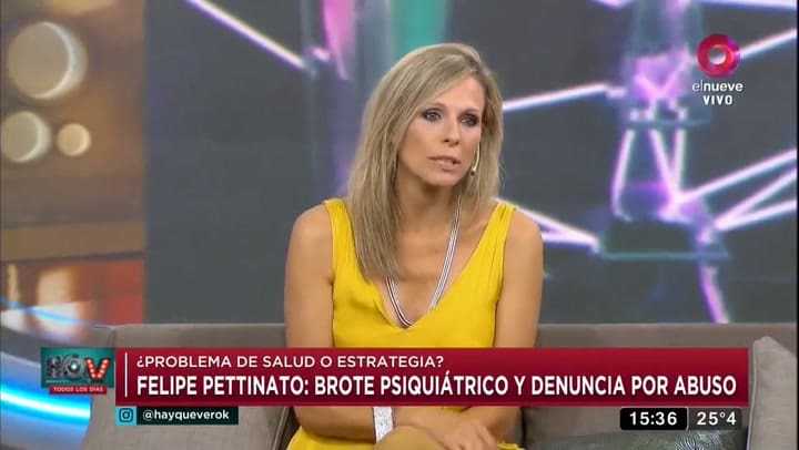 Se conoció el resultado de la pericia psiquiátrica a Felipe Pettinato - Fuente: elnueve