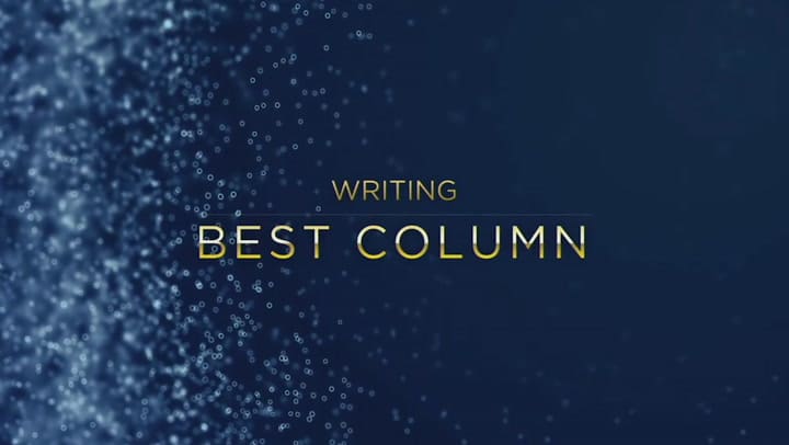 Distinción al periodista de LA NACION Cristian Grosso