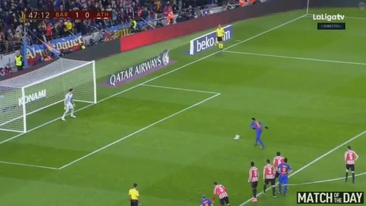 El 2-0, por Neymar