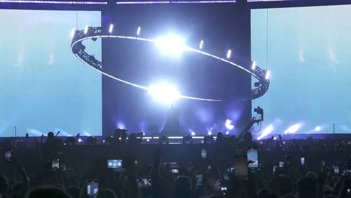 El concierto de Madonna