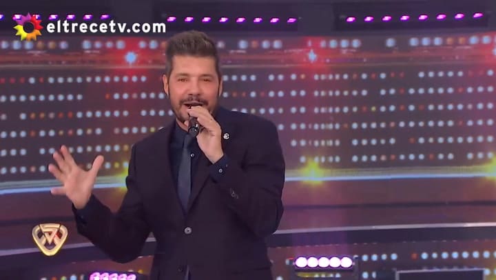 Ulises Bueno fue Joaquín Sabina en el ritmo #Imitación - Fuente: eltrece