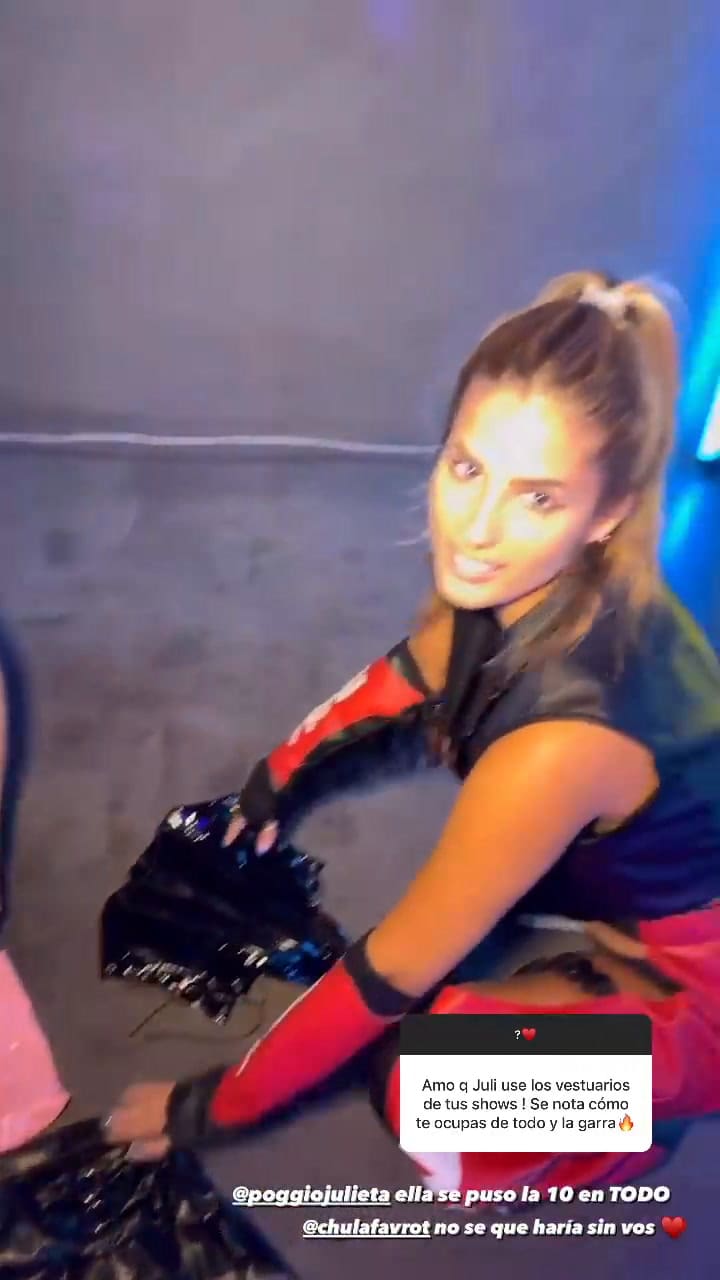 Julieta Poggio aparecerá en el próximo clip de Flor Vigna