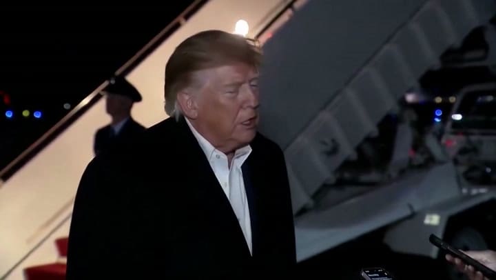 Las palabras de Donald Trump sobre Flavio Bolsonaro