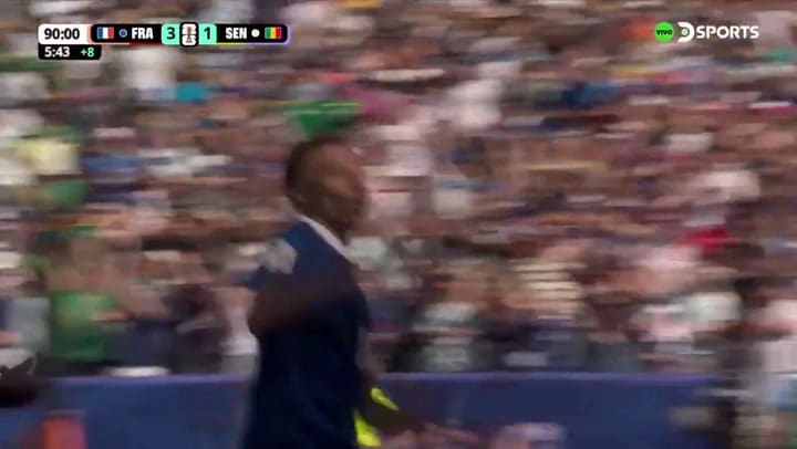 Mbappé brilló en el debut de Francia en el Mundial 2026 (GIF)