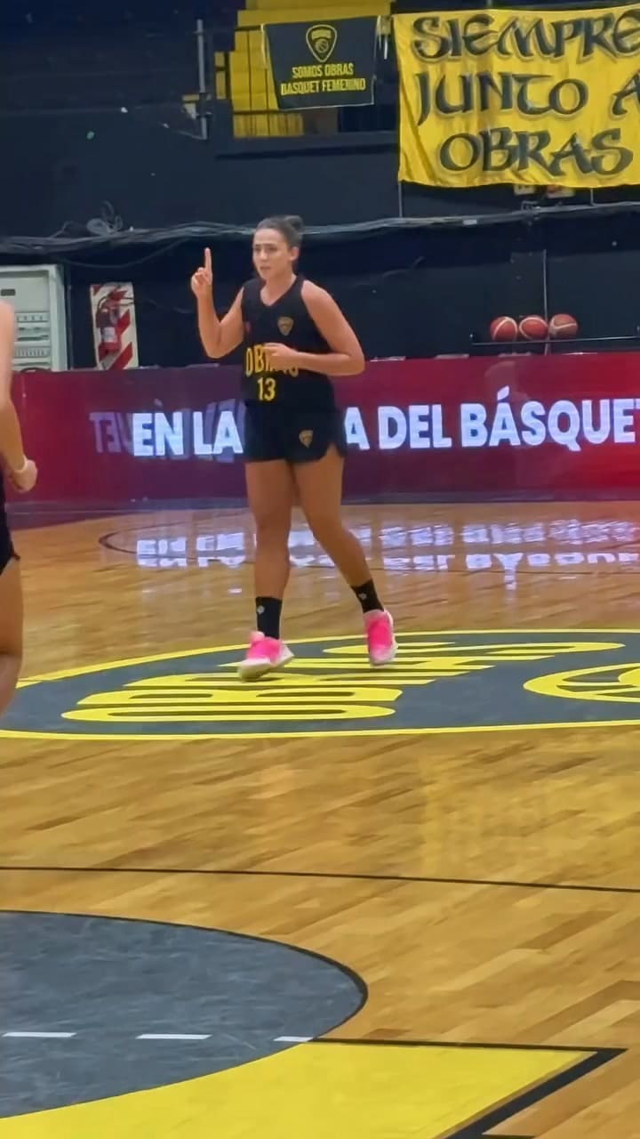 Candela es una de las figuras del club Obras Sanitarias