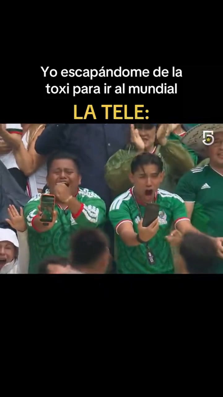 Influencers mexicanos se filman a sí mismos y desatan burlas durante México vs. Sudáfrica