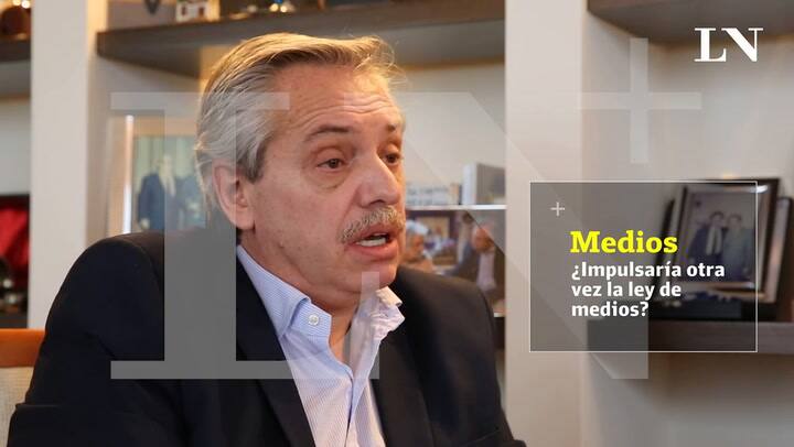 Alberto Fernández: 'A la ley de medios yo la critiqué mucho'