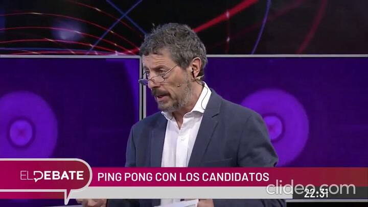 Las desubicadas preguntas en un debate entre candidatos a gobernador en Mendoza - @ParitarioOjo