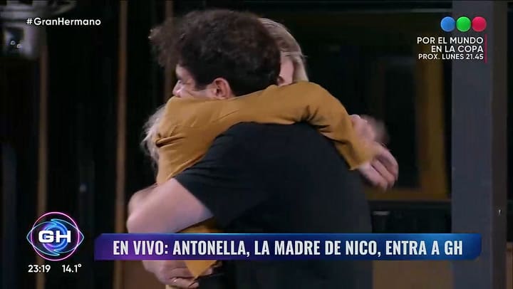 Gran Hermano: ingreso Antonella, la mamá de Nicolas