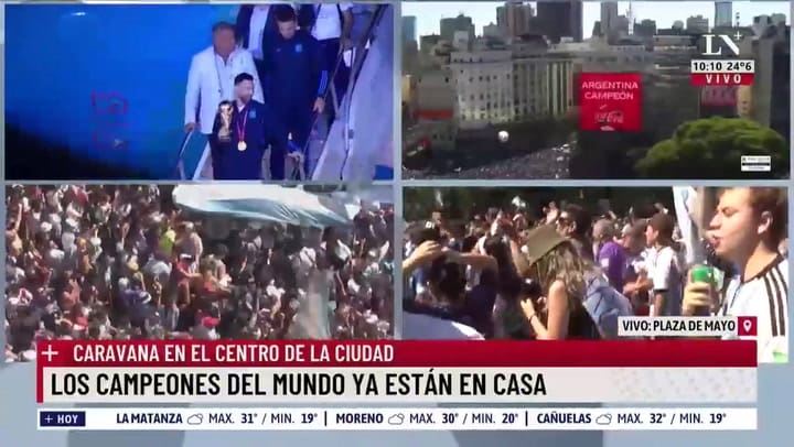 Majul sobre Scaloni