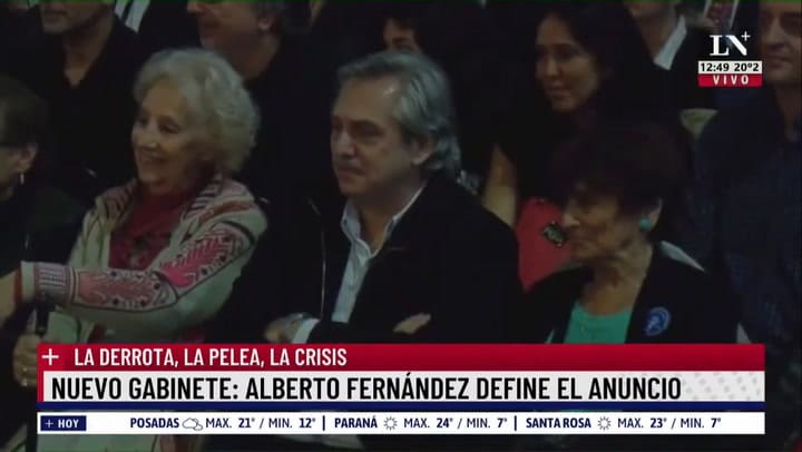 La relación de Alberto Fernández y CFK en dos minutos. Nuevo gabinete: expectativa por el anuncio.