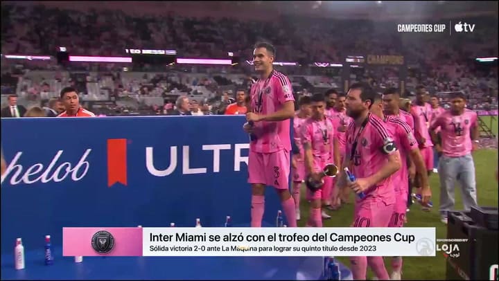El enojo de Messi con Don Garber