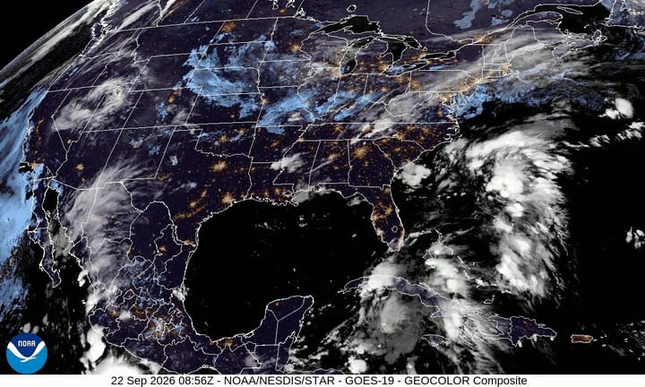 Satélite De La NOAA Hoy