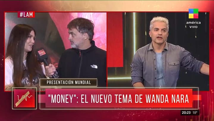 El percance que tuvo Wanda Nara con su produccion