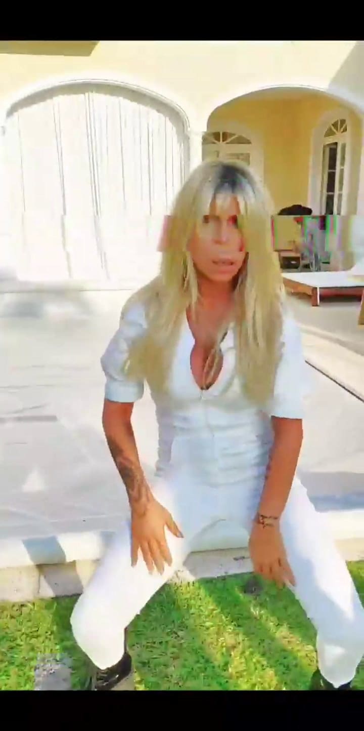 Florencia Peña imitó a Britney Spears de manera simpática y sensual - Fuente: Instagram