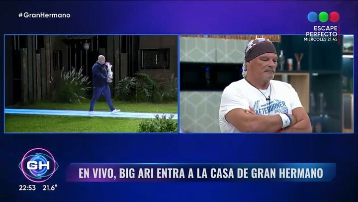 Asi fue el "Congelados" de Ariel en Gran Hermano