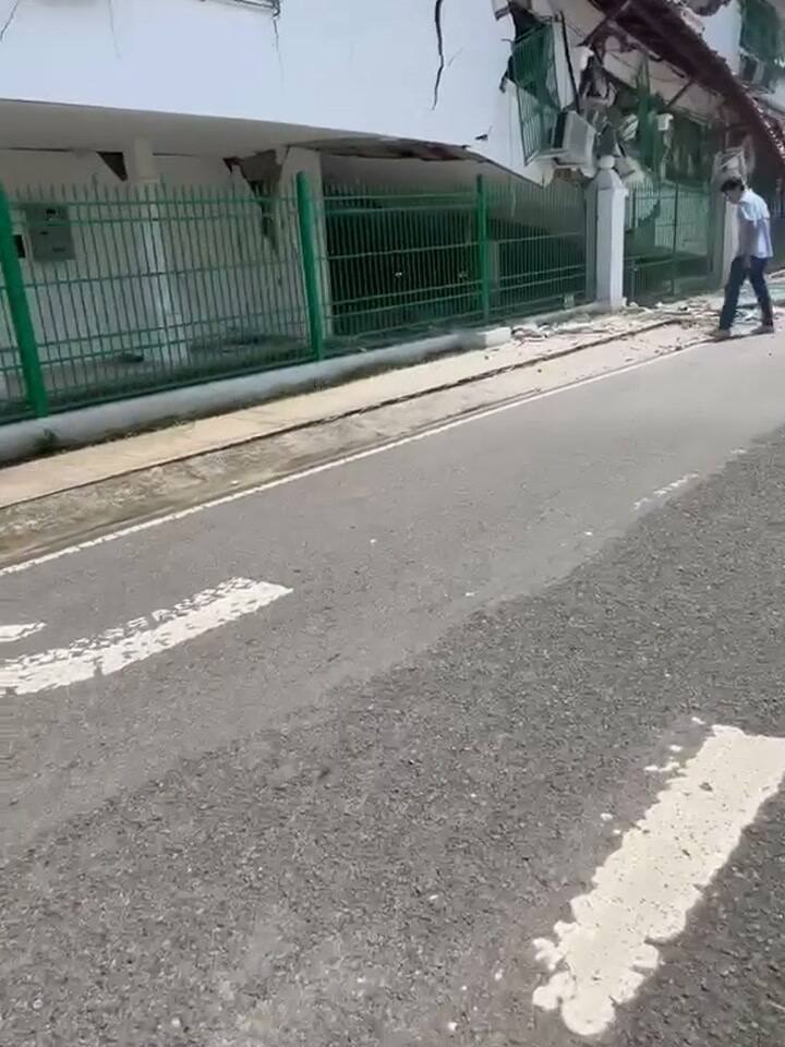 Destrozos en la casa del expresidente de Panamá Ricardo Martinelli