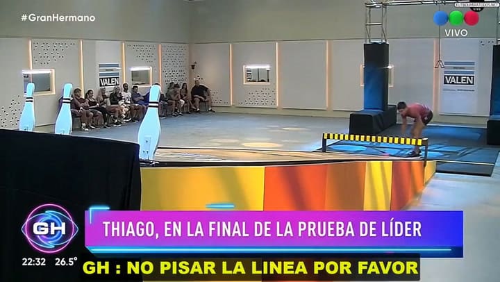 Acusan a Thiago de haber hecho trampa en la prueba del líder