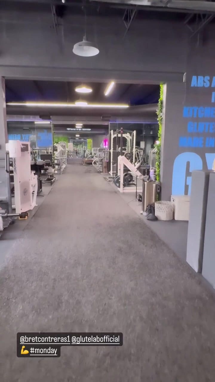Antonela Roccuzzo mostró la intimidad de su día de entrenamiento