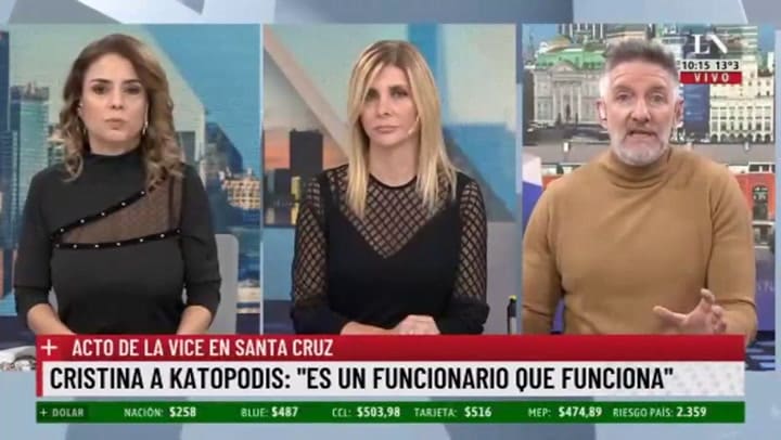 Luis Novaresio sobre las palabras de Daniel Scioli sobre Venezuela: 'No se puede sostener más eso'