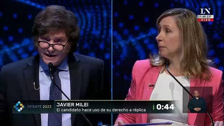 El cruce entre Javier Milei y Myriam Bregman