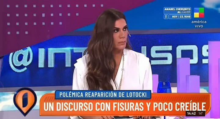 Flor de la V y Pampito se cruzaron en Intrusos por la entrevista a Aníbal Lotocki