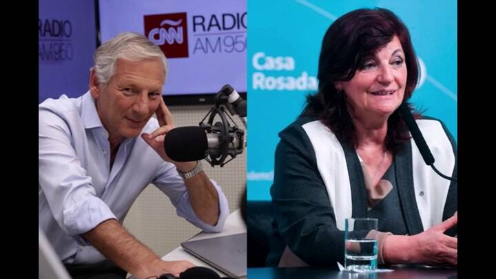 El diálogo entre Marcelo Longobardi y Kelly Olmos