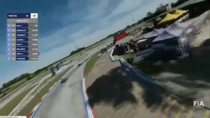 Máximo Toviggino, hijo del tesorero de la AFA, en el Campeonato Argentino de Karting 2023