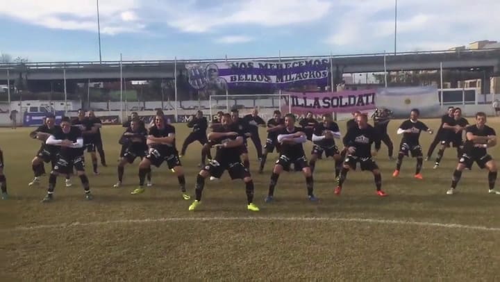 La última de Sacachispas: un haka al mejor estilo All Blacks