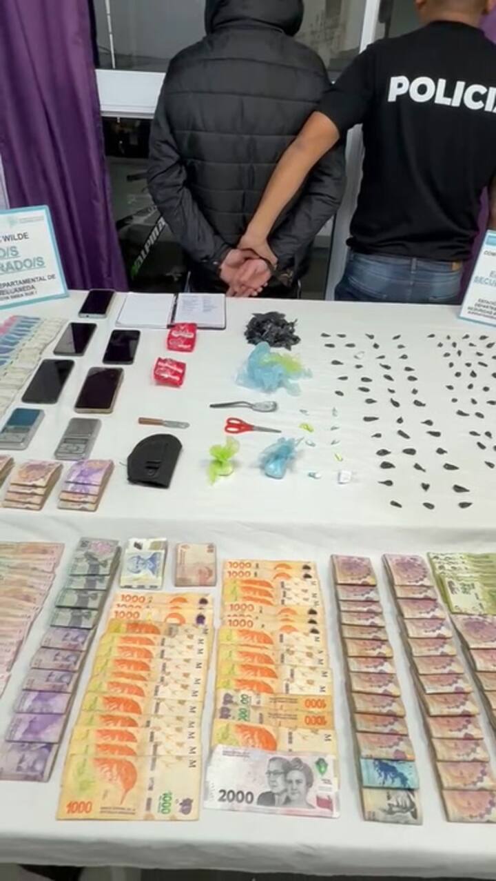 Los elementos secuestrados