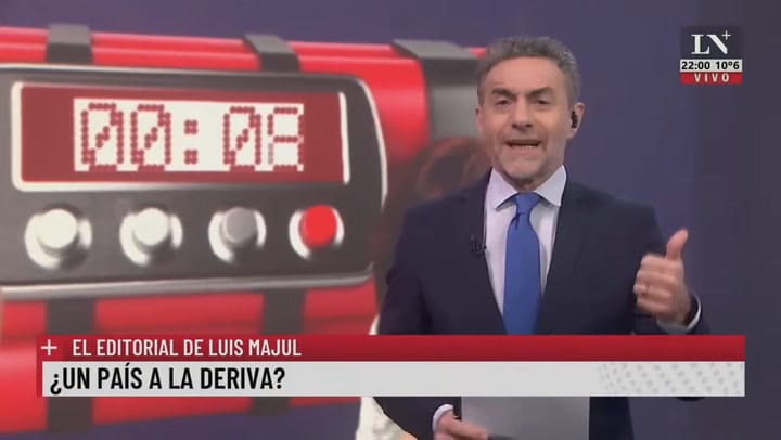 ¿Un país a la deriva?. El editorial de Luis Majul.