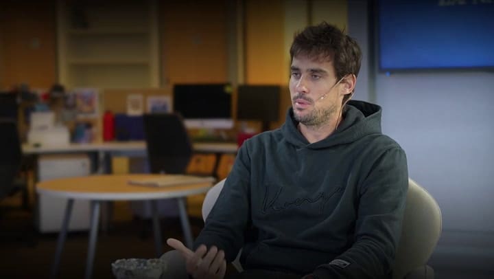 Admiración por Federer.