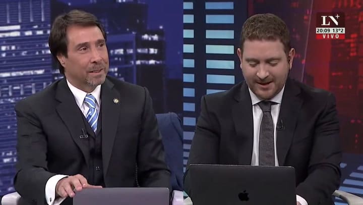 El mensaje que Majul le mandó a Jony Viale durante El Pase con Feinmann