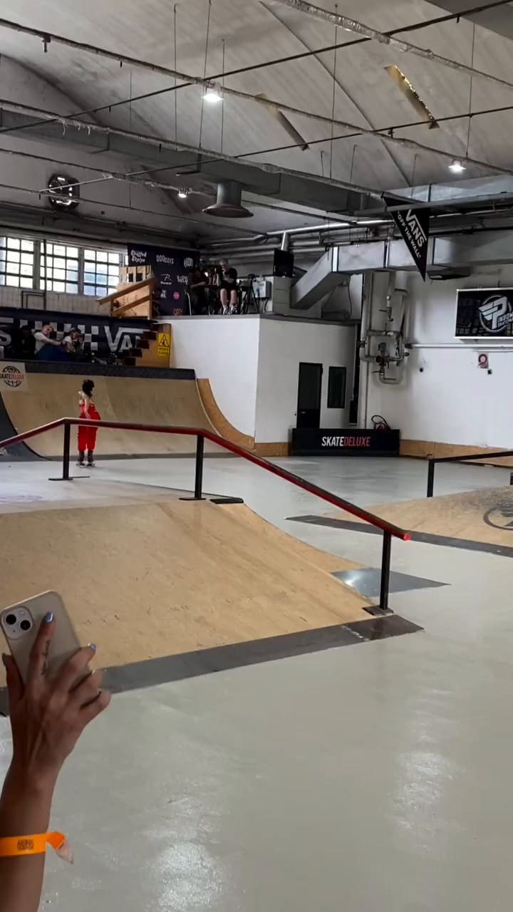Luz Alen, una de las referentes del quad skate