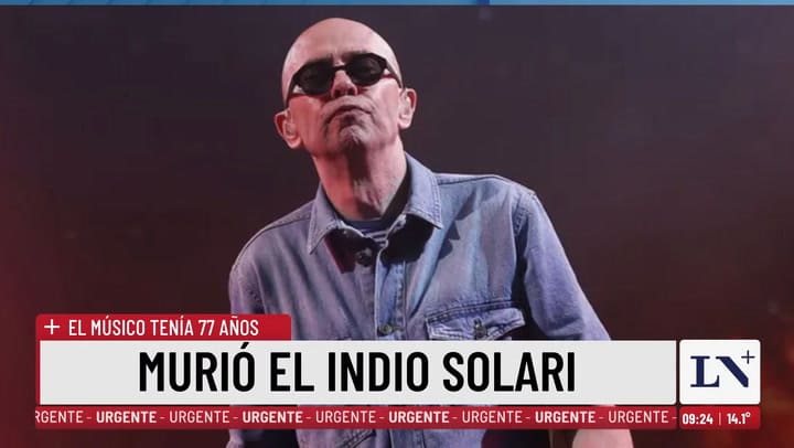 Murio el Indio Solari