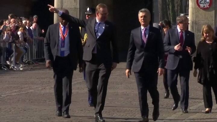 Macri se reunió con el premier holandés y resaltó la importancia del 'diálogo' ante legisladores de