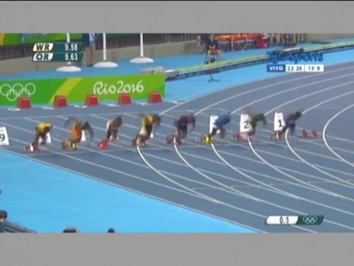 Usain Bolt gana la final de los 100 metros