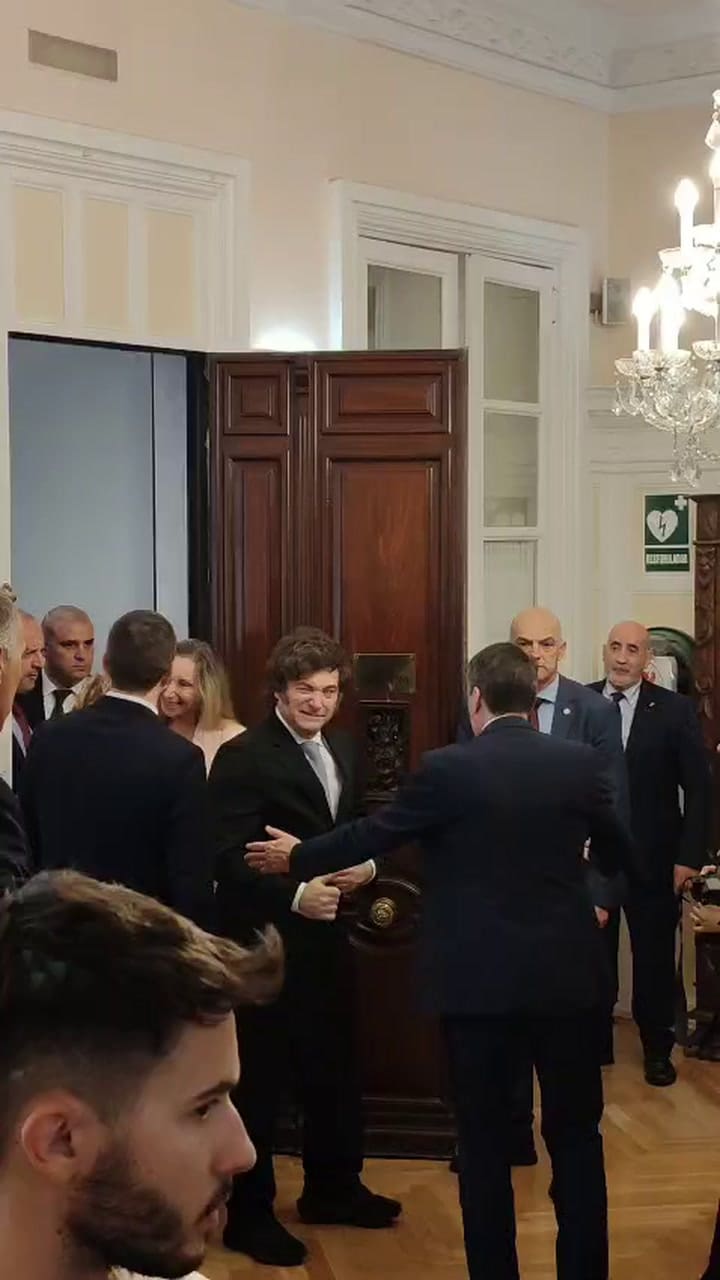 Milei en España