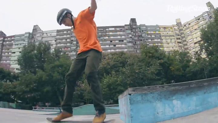 Gael Dobar, la promesa del skate argentino