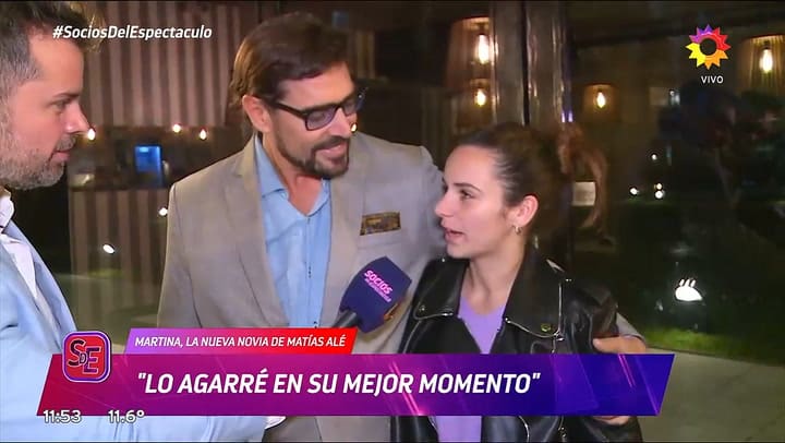 Matias Ale presento a su novia de 24 anos menor