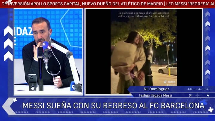 Nil Domínguez, el protagonista del video viral, contó el detrás de escena antes de ver a Messi