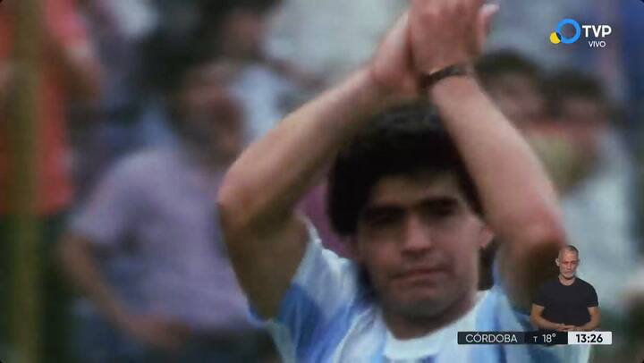 El homenaje a Diego Maradona en la previa del sorteo