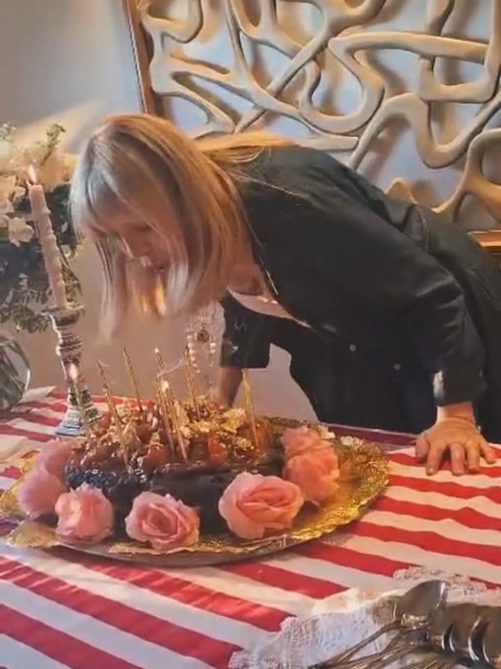 El festejo de Cecilia Roth por sus 70 años